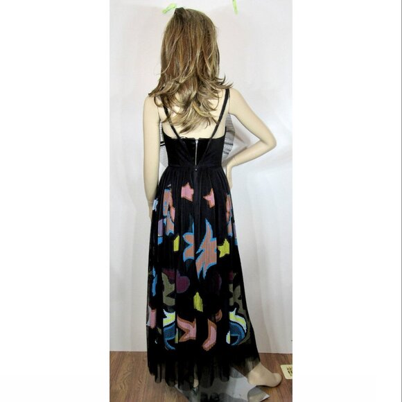 Mary Katrantzou Monroe Butterfly Print Tulle Dress, Womens Size US 4 - Picture 5 of 6
